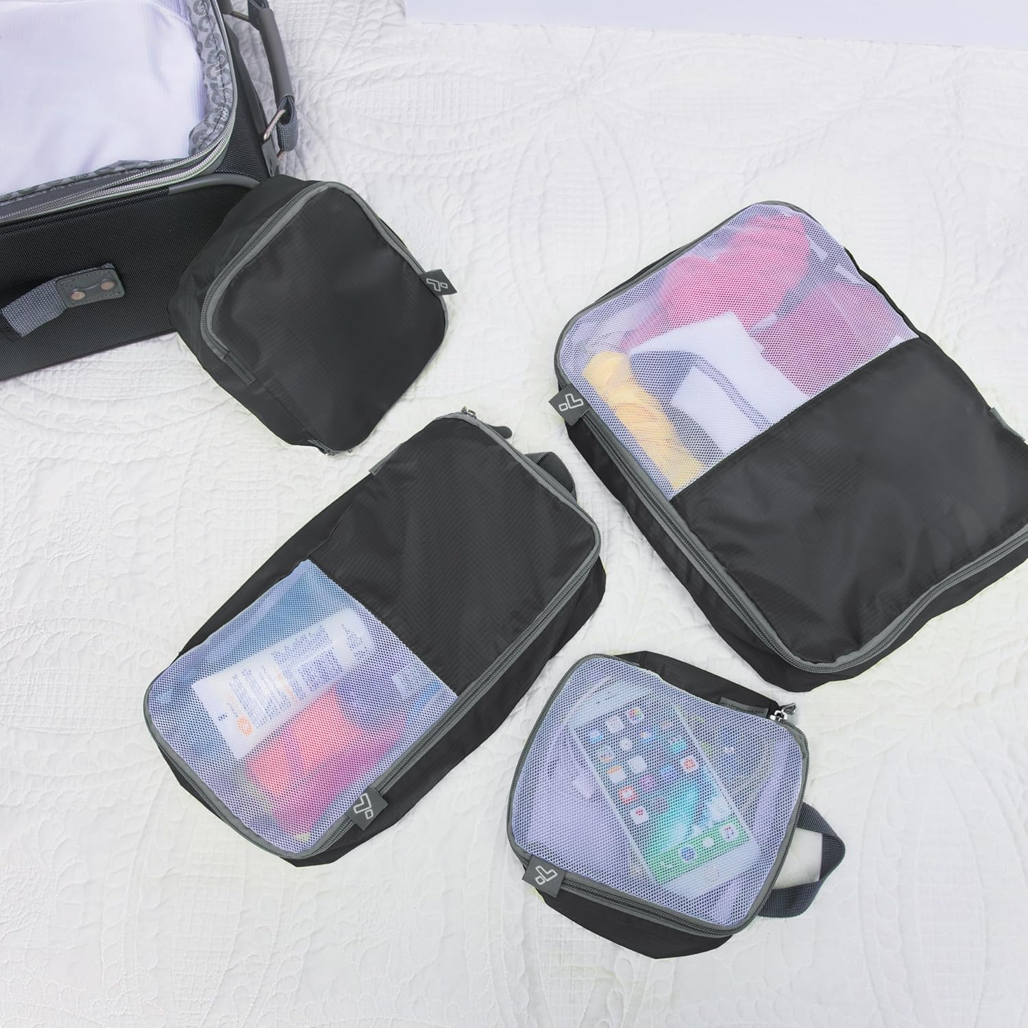 Set of 4 Soft Packing Organizers - Image 2